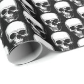Grappige  Halloween horror schedels feestelijk Cadeaupapier (Rol Hoek)