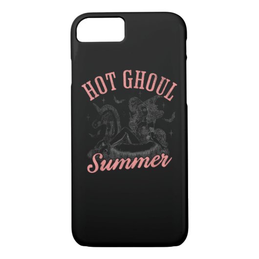 Grappige Halloween Hot Ghoul Zomer Case-Mate iPhone Case (Achterkant)