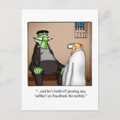 Grappige Halloween Humor Briefkaarten "Spectickles (Voorkant)