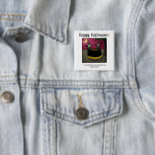 Grappige Halloween Humor Button geschenken / gunst (In situ)