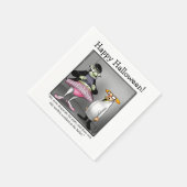 Grappige Halloween Humor Cocktail servetten (Hoek)