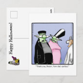 Grappige Halloween Humor Kaart  (Voorkant / Achterkant)