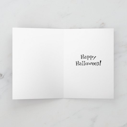 Grappige Halloween Humor Kaart Spectickles (Binnen)