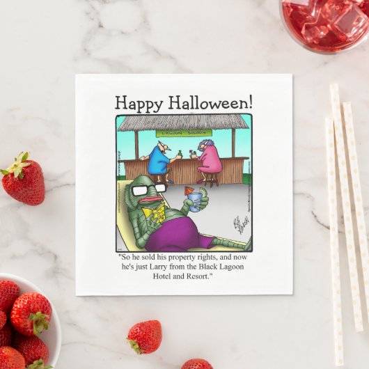 Grappige Halloween Humor Luncheon servetten (Insitu)