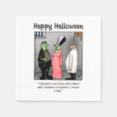 Grappige Halloween Humor Party servetten (Voorkant)