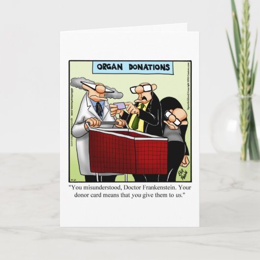 Grappige Halloween-humor wenskaart  Feestdagen Kaart (Voorkant)