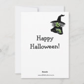 Grappige Halloween Humor Wenskaart  Feestdagenkaart (Achterkant)