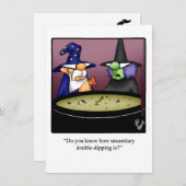 Grappige Halloween Humor Wenskaart Feestdagenkaart (Voorkant / Achterkant)