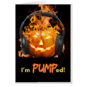 Grappige Halloween Ik ben Pumped Jack O'Lantern (Voorkant)