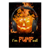 Grappige Halloween Ik ben Pumped Jack O'Lantern (Voorkant)