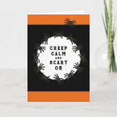 Grappige Halloween Kaart (Voorkant)