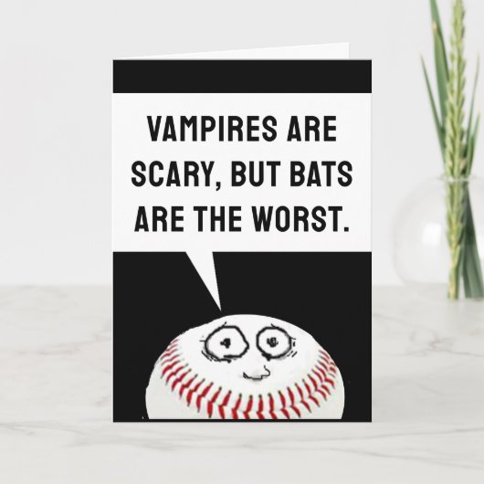 Grappige Halloween kaart (Voorkant)