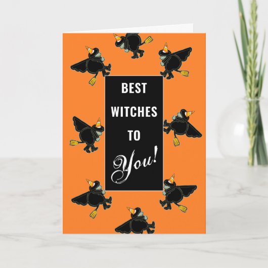 Grappige Halloween kaart (Voorkant)