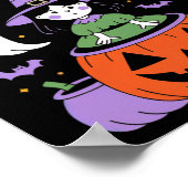 Grappige Halloween Kamala Harris Pompoen 2024 Poster (Hoek)