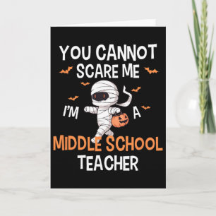 Grappige Halloween Kan Me Niet Bang Maken Ik Zit O Kaart