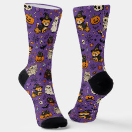 Grappige Halloween Katten Sokken Cadeau voor Katte