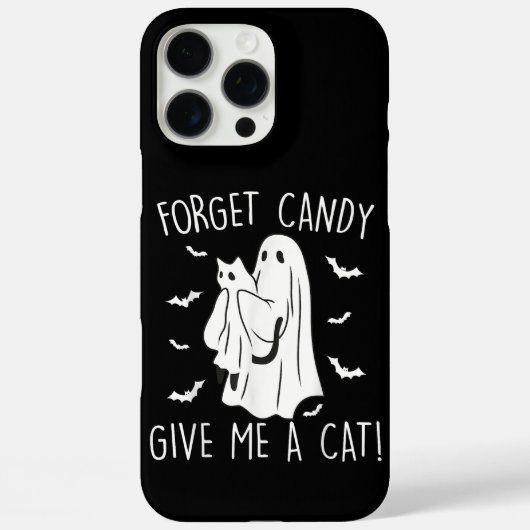Grappige Halloween Kattengeest Vergeet Snoep Geef Case-Mate iPhone Case (Achterkant)