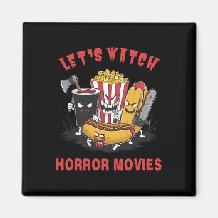 Grappige Halloween Laten we kijken Horror Films Vr Magneet