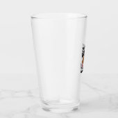 Grappige Halloween Leraar Bezem Gebroken Vector On Glas (Rechts)