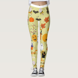 Grappige Halloween leuke Leggings