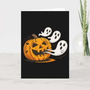 Grappige Halloween Lieve Pompoen Griezelige Gamer Kaart