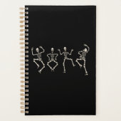 Grappige Halloween Lover Dans met het Skelet Planner (Voorkant)