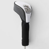 Grappige Halloween Mama Cool Schedel Golfheadcover (Schuin)
