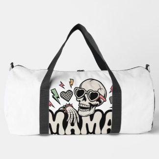 Grappige Halloween Mama Cool Schedel Plunjezak