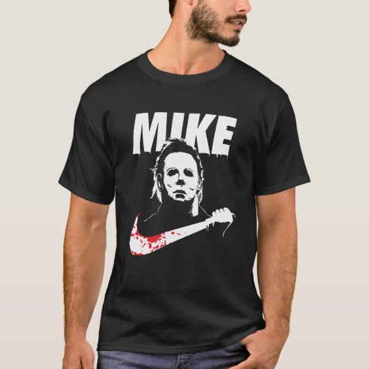 Grappige Halloween Mike Myers T-shirt (Voorkant)