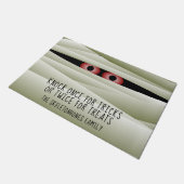 Grappige Halloween Mummy Monster Ogen Deurmat (Schuin)