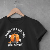 Grappige Halloween Nieuwe Huis Vastgoed Agent T-shirt