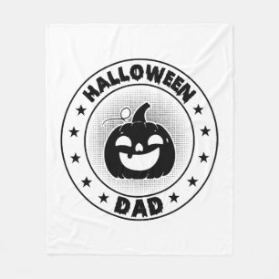 Grappige Halloween Pap Halloween Pumpkin Fleece Deken
