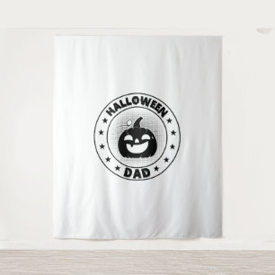 Grappige Halloween Pap Halloween Pumpkin Wandkleed