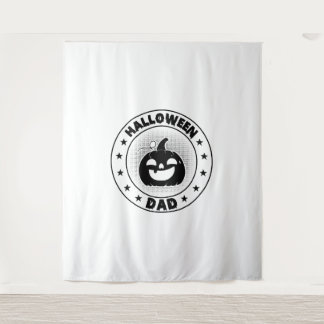 Grappige Halloween Pap Halloween Pumpkin Wandkleed