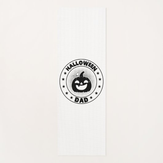 Grappige Halloween Pap Halloween Pumpkin Yogamat (Voorkant)