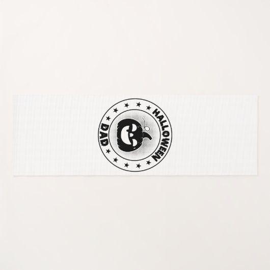 Grappige Halloween Pap Halloween Pumpkin Yogamat (Voorkant (horizontaal))