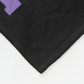 Grappige Halloween Papa Grapjas Candy Smaaktester Fleece Deken (Hoek)