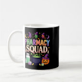 Grappige Halloween Pillen Pharmacy Squad Shirt Pha Koffiemok (Links)