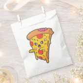 Grappige Halloween Pizza Monster Zombie Bedankzakje (Geknipt)