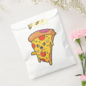 Grappige Halloween Pizza Monster Zombie Bedankzakje (Gezegeld)