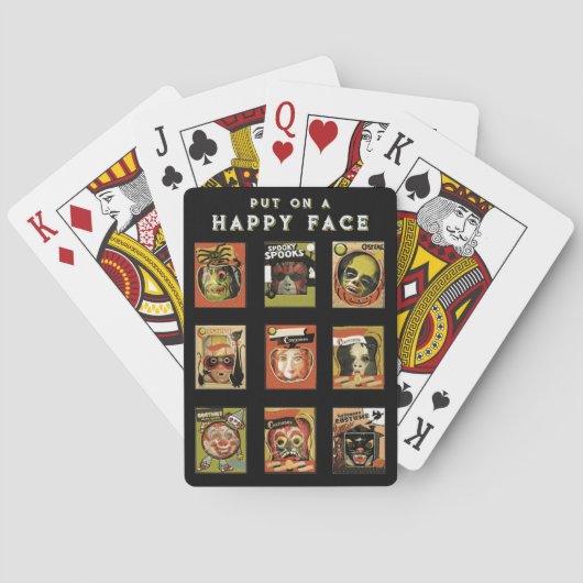 Grappige Halloween Pokerkaarten (Achterkant)
