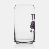 Grappige Halloween Pompoen Glas  (Rechts)