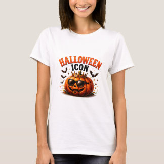 👑 Grappige Halloween Pompoen Spreuk 🎃 T-shirt