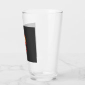 Grappige Halloween Pompoen Taart Ontwerp_1 Glas (Links)