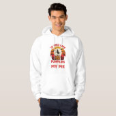 Grappige Halloween Pompoen Taart Ontwerp_1 Hoodie (Voorkant volledig)