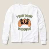 Grappige Halloween Pompoen Video Gamer Controller (Voorkant)