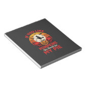 Grappige Halloween Pompoenen Taart Ontwerp_1 Notitieblok (Schuin)