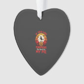 Grappige Halloween Pompoenen Taart Ontwerp_1 Ornament (voorkant)