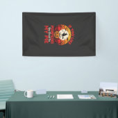 Grappige Halloween Pompoenen Taart Ontwerp_1 Spandoek (Beurs)