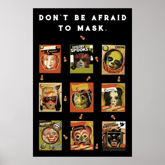 Grappige Halloween Poster (Voorkant)